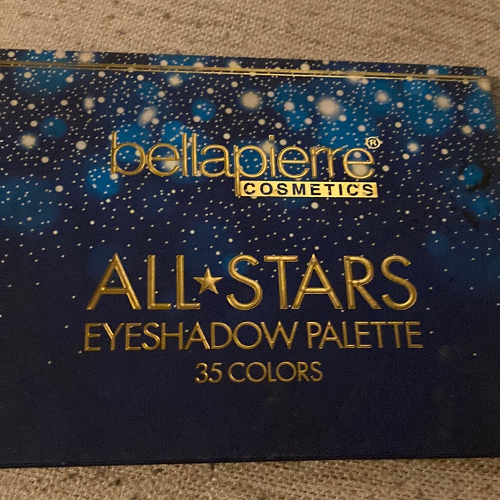 Bella Pierre cosmetics all stars eyeshadow pallet 35 colors